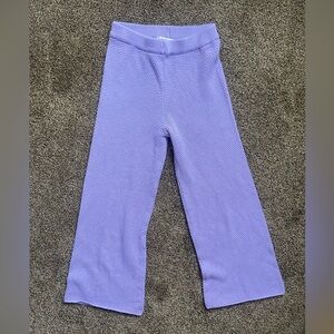 Free People Beach Cotton Knit Crop Pants XS